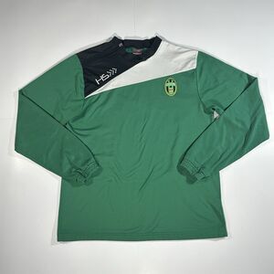 Maglia Calcio PORDENONE Football HS Jersey Shirt Soccer Green Size Large 90s Y2K